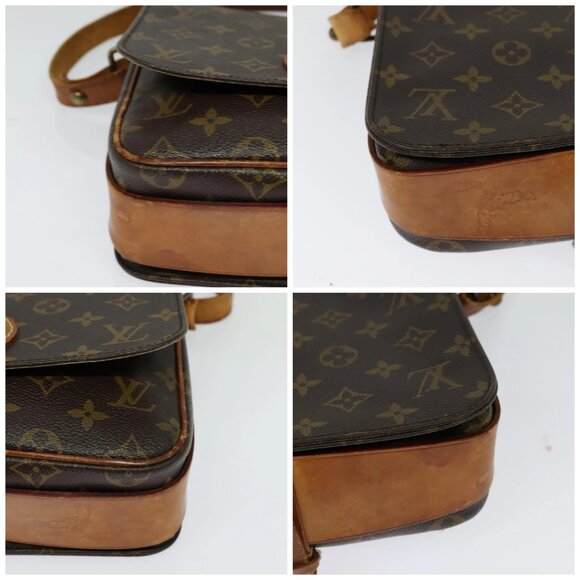 LOUIS VUITTON Monogram Cartesier MM Shoulder Bag M51253 LV Auth BA3130 - Picture 14 of 16